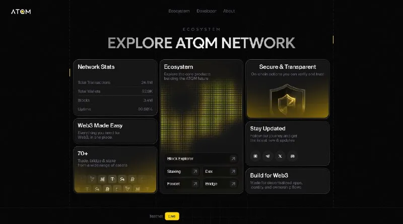 ATQM network explorer interface