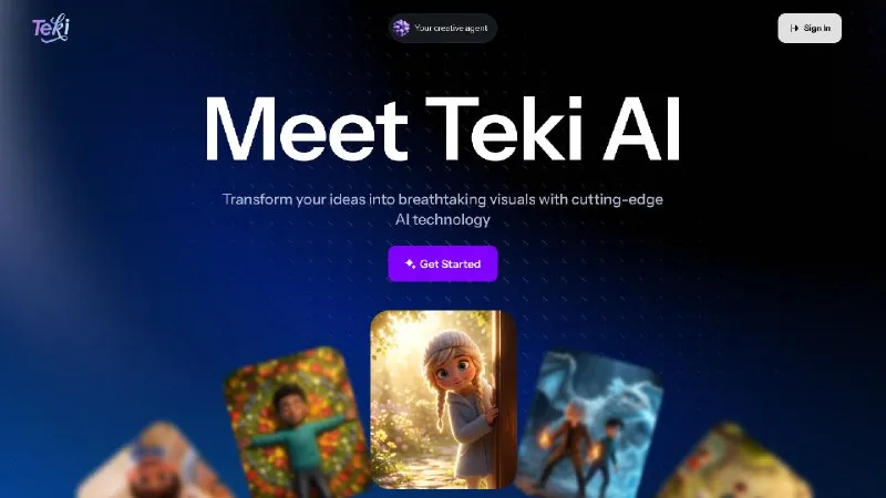 Meet Teki AI — product landing